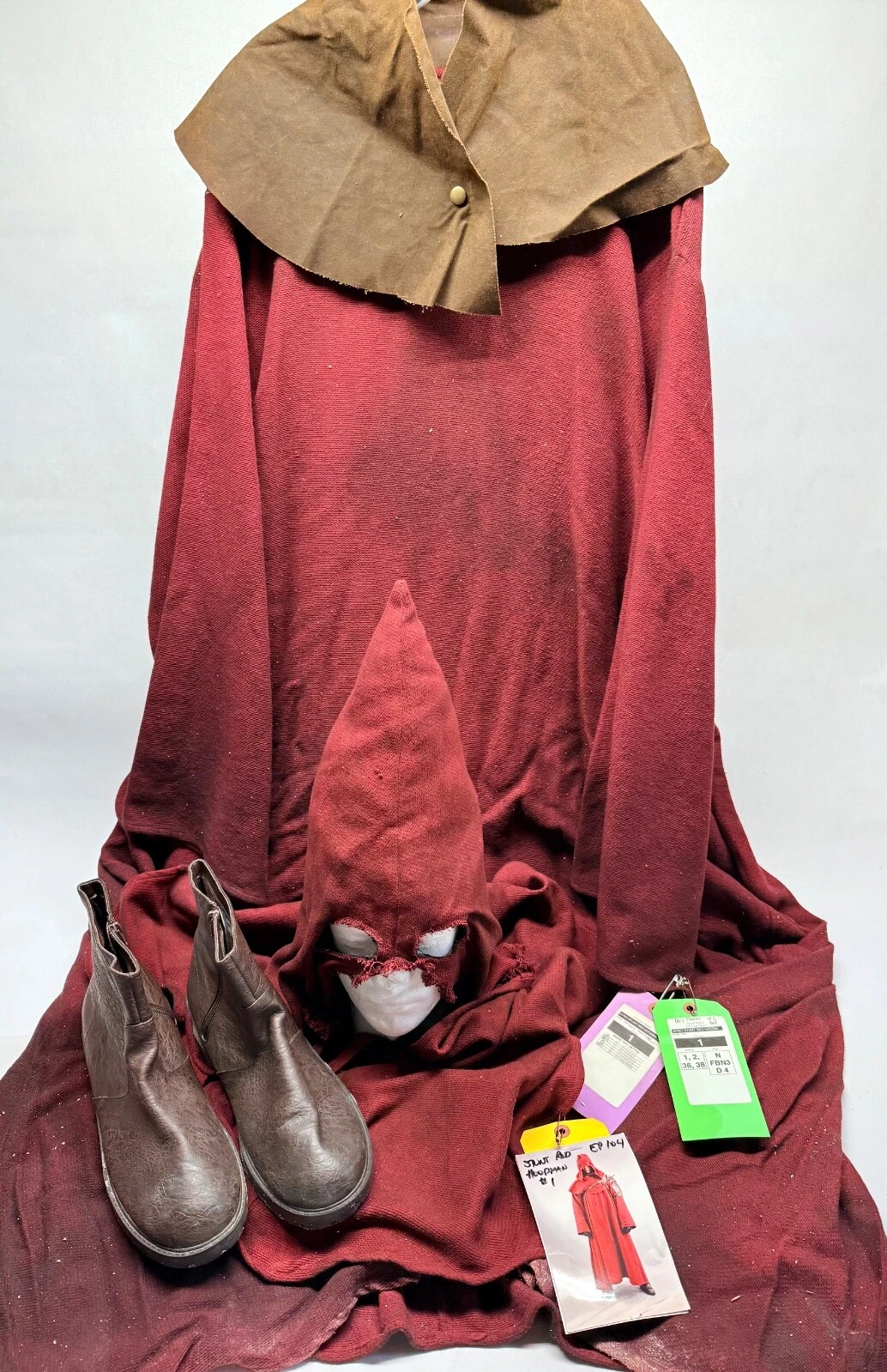 DOOM Patrol Wardrobe Screen Used Red Hoodman Costu